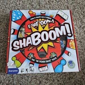 Shaboom! Board Game | The In Your Face Race-Complete